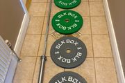 Blk Box Olympic Bumper Weight Plates And Semi Commercial Olympic Ladied Barbell