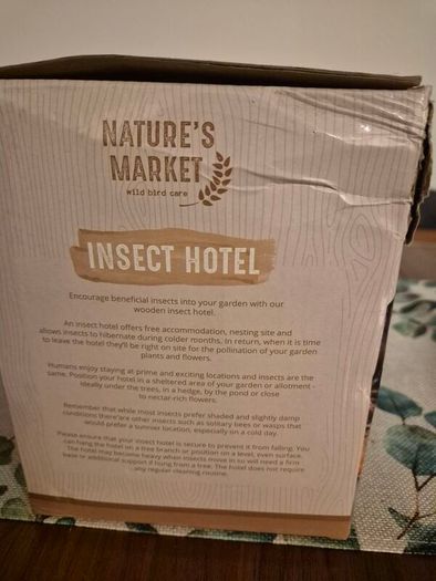 Brand new Nature's Market insect hotel