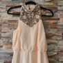 Miss Selfridge Peach Maxi dress size 8 Image 2