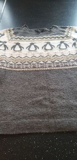 Grey Fairisle Style Jumper