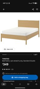 Ikea Double bedframe