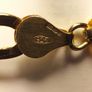 Hard Gold Plated Sterling Silver Italian Made Chain Image 5