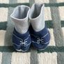 3 Pairs Baby Shoes and Booties 0-6 Months Image 2