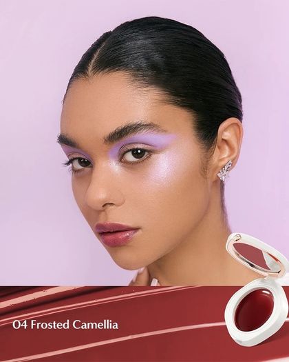 K beauty florasis blushers, highlighter dewy tinted lip balm