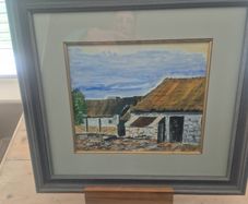 Original west cork oil painting,trad irsh cottage by K  O Donavan