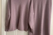 Jaeger merino wool lilac skirt and jumper
