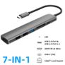 USB 3.1 Type-C Hub To HDMI Adapter 4K Thunderbolt 3 USB C Hub with Hub 3.0 TF SD Image 3