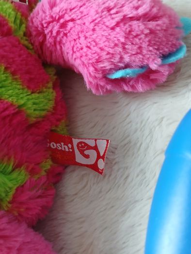 Worry Moster with zip and sensory fidget toys