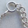 Vintage Sterling Silver  Pendant  and Chain 925. Fish Zodiac length 18" - 3,56g Image 6