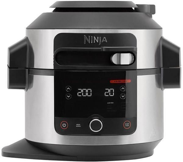 NINJA Foodi 11 in 1 SmartLid OL550UK Multicooker Pot Pressure Combi Slow cooker Steam Bake Air Fryer