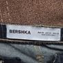 Bershka Loose fit Jeans in Navy size 8 Image 2