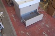 Hib vantage matt cashmere Taupe wall hung 60 unit and Vanya basin ex-display