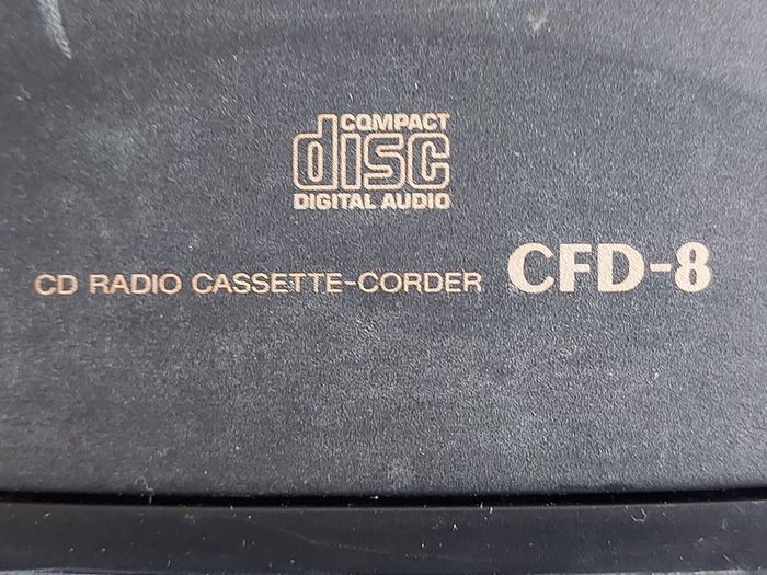 SONY CD Radio Cassette-Corder Model No. CFD-8, in good condition, Radio and CD works fine,Tapes not playing