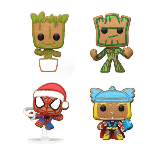 Funko Marvel: Holiday Pocket Pop (4 Pack)