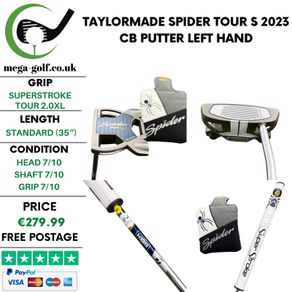 Taylormade Spider Tour S 2023 CB Putter / 35" / Left Hand