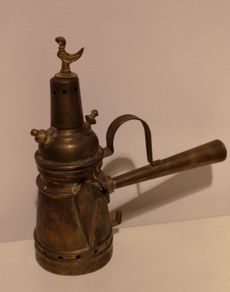 Vintage Brass Dallah Coffee Pot