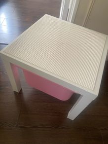 Lego Table with storage underneath