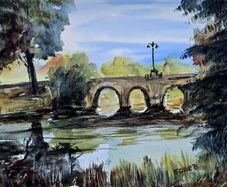 muckross bridge watercolour