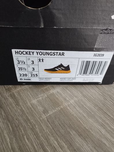 Adidas Hockey Shoes UK Size 3