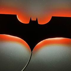 Batman backlit emblem
