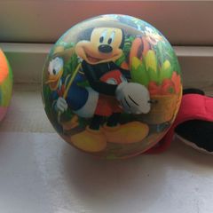 mickey leg/hand bag  , balls and more  2 euro each