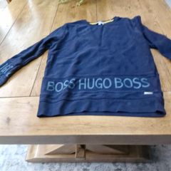 Navy Hugo Boss Long Sleeve top/light jumper- age 8-10