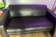 Dark brown 3 seater sofa
