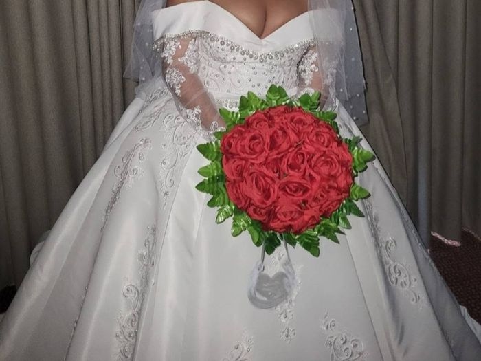 Artificial wedding bouquets
