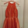 Confirmation dress.  New Generation. Coral pink dress Image 3