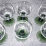 6 green  Alsace glasses Image 3
