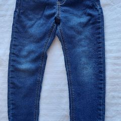 Next Dark Blue Skinny Fit Pull On Jeans