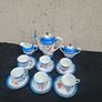Litoohane blue china espresso set postage possible Image 3