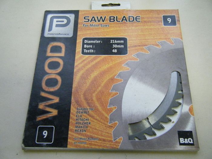 New 216mm 48 tooth TCT mitre saw blades