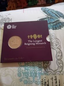 The Longest Reigning Monarch Commerative Coin