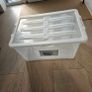 9 Plastic storage boxes Image 3