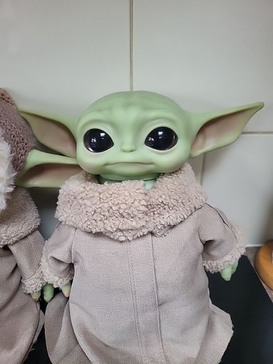 2 Baby Yoda/ Grogu Dolls