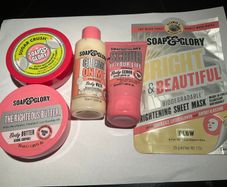 Soap and Glory 5 piece mini pamper set - all unused
