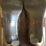 Ladies Brown Leather and Suede Shoes by Pierre Chupin Image 4