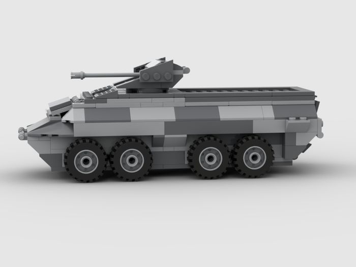 Lego Military APC MOC Instructions