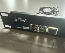 Raspberry Pi Rack mounted
