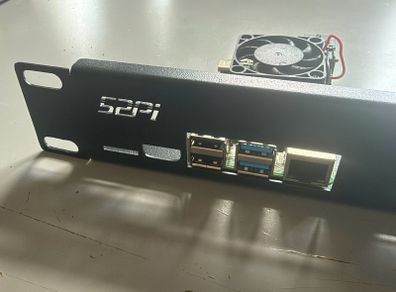 Raspberry Pi Rack mounted