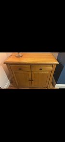 Solid Oak sideboard unit