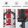 Heavy Duty Strut Compressor Spring Tensioner Tool 1.4 Ton Image 5
