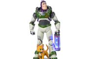 Disney Sketchbook Buzz Lightyear And Sox Light-up Christmas Ornament