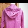 Sasha 100% cotton pink lightweight Jacket, new never worn.. Image 2