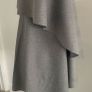 gilet grey shawl style waterfall style Image 5