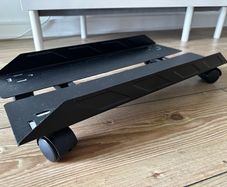 Rolling PC tray