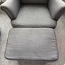 Grey Armchair Image 5