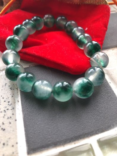 beads ladies mossagate bracelet