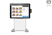 ISAPPOS-9A+- White Stand 9.7" 2017 iPad with Manual Lock, brand new - open box